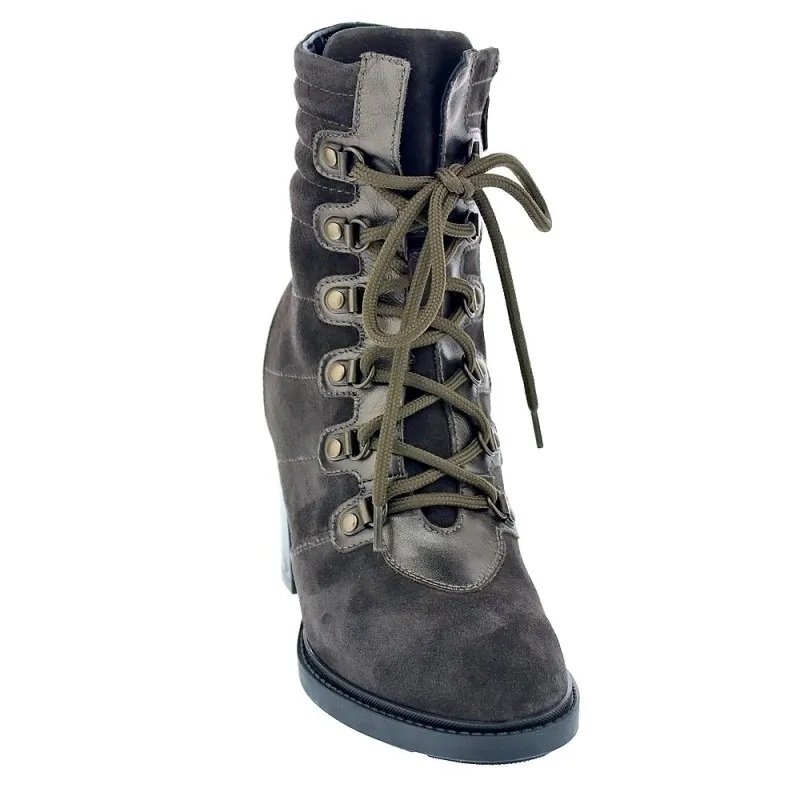 Grey Nero Giardini Women's Ankle Boots 0053