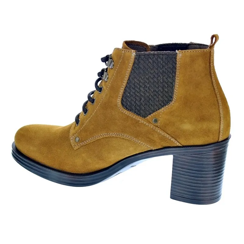 Women's Nero Giardini 8821 Yellow Booties