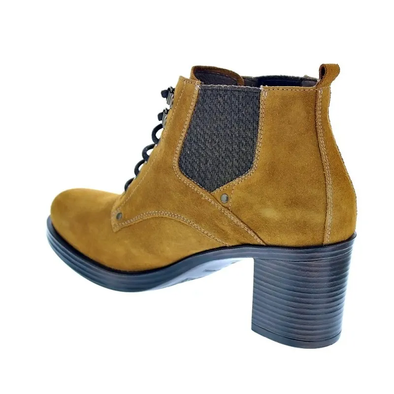 Women's Nero Giardini 8821 Yellow Booties