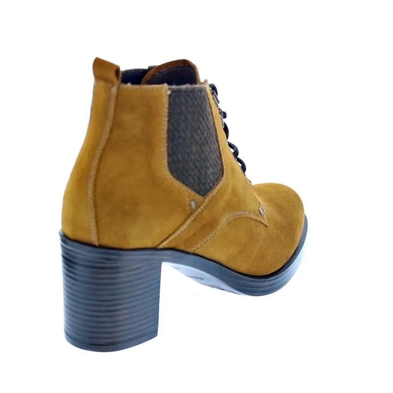 Women's Nero Giardini 8821 Yellow Booties