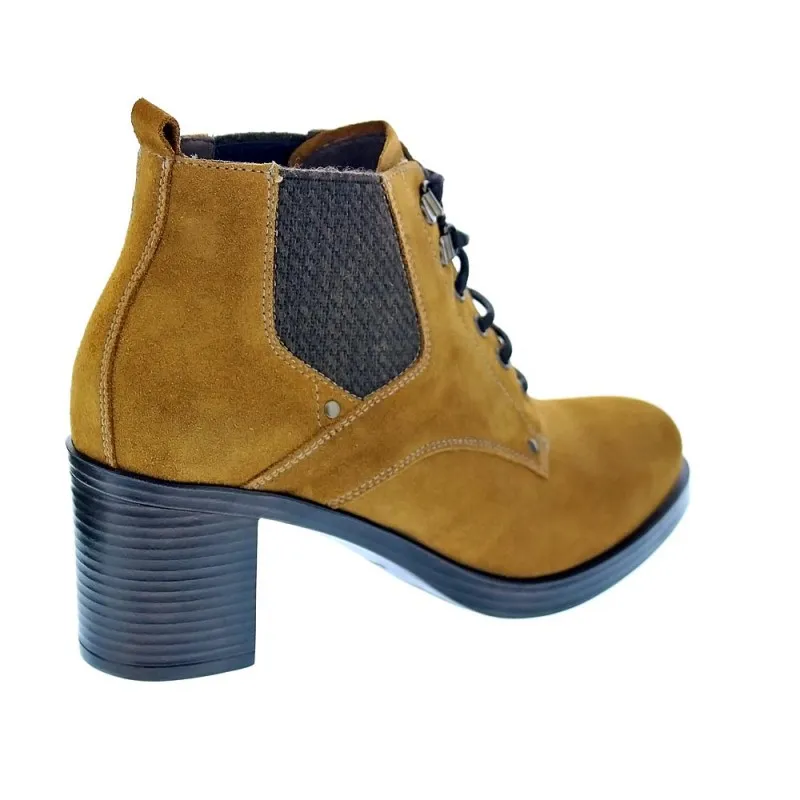 Women's Nero Giardini 8821 Yellow Booties