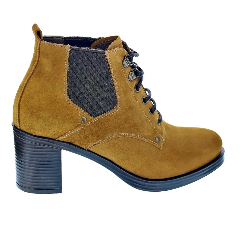 Women's Nero Giardini 8821 Yellow Booties