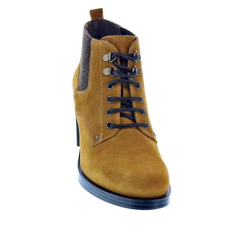 Women's Nero Giardini 8821 Yellow Booties