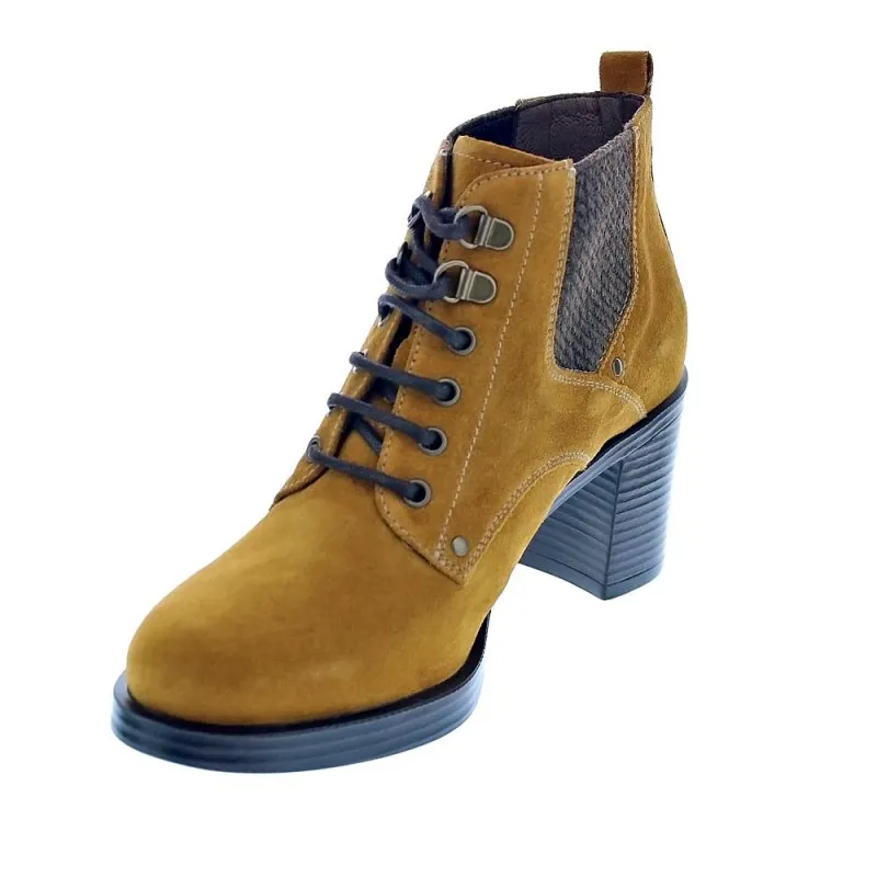 Women's Nero Giardini 8821 Yellow Booties