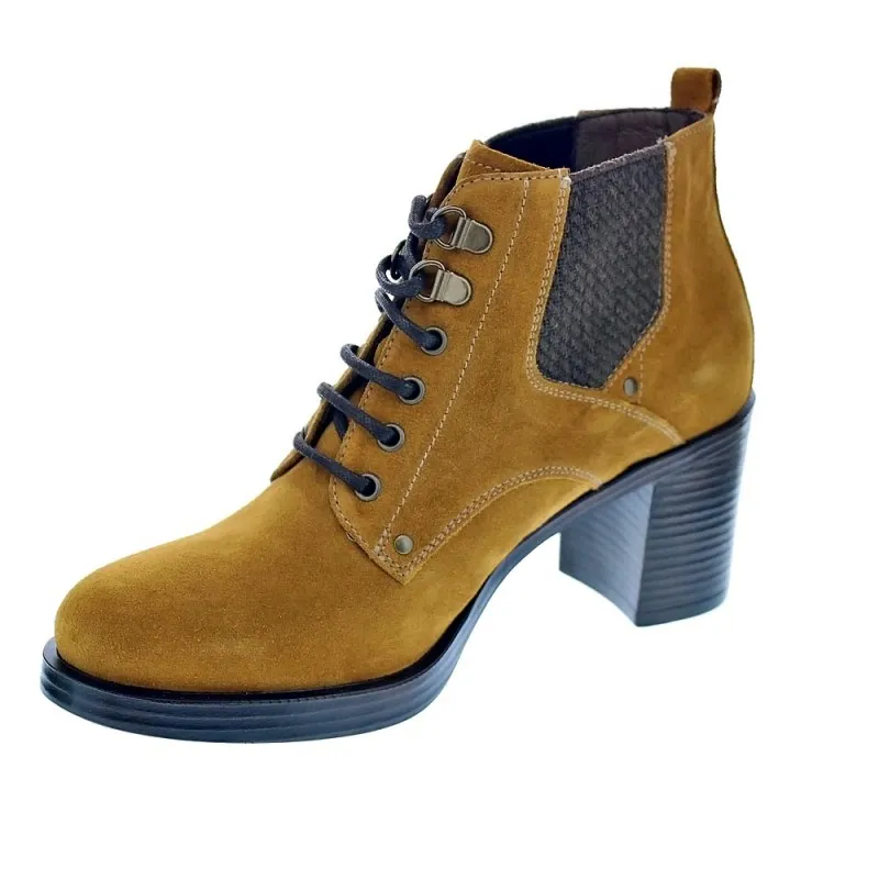 Women's Nero Giardini 8821 Yellow Booties