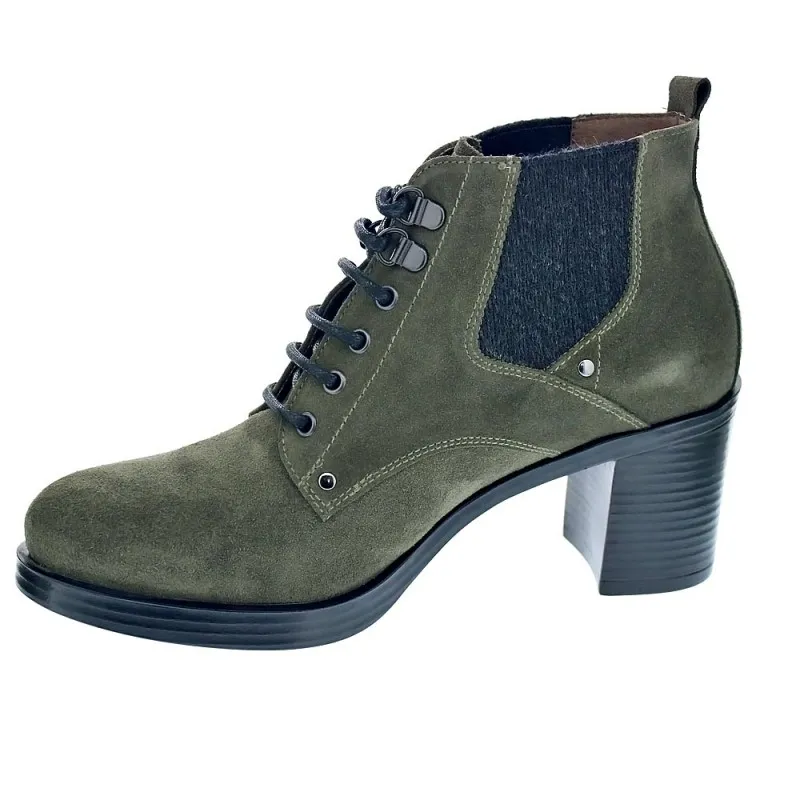 Women's Nero Giardini 8821 Green Booties