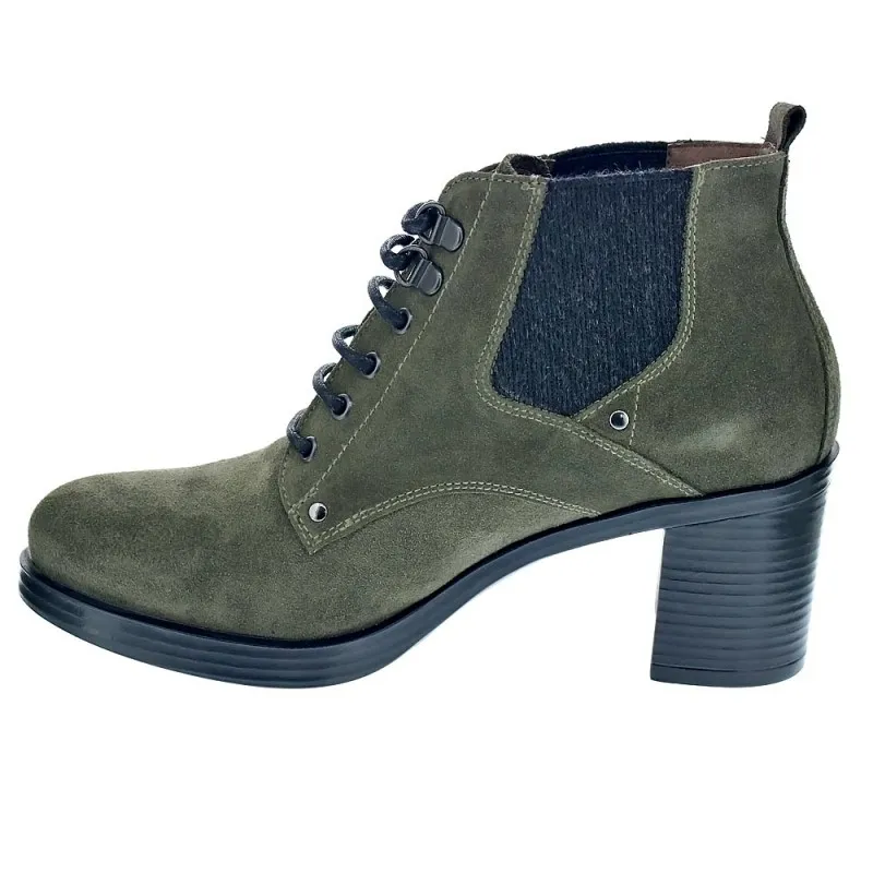 Women's Nero Giardini 8821 Green Booties