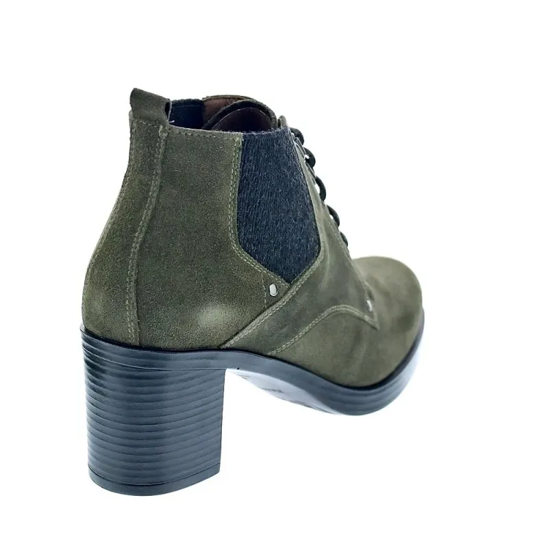 Women's Nero Giardini 8821 Green Booties