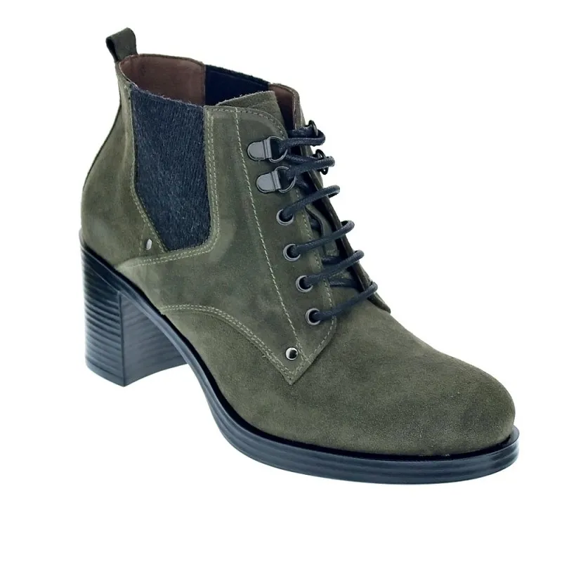 Women's Nero Giardini 8821 Green Booties