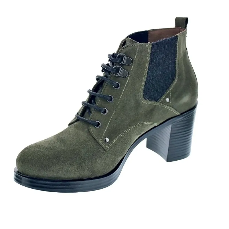 Women's Nero Giardini 8821 Green Booties