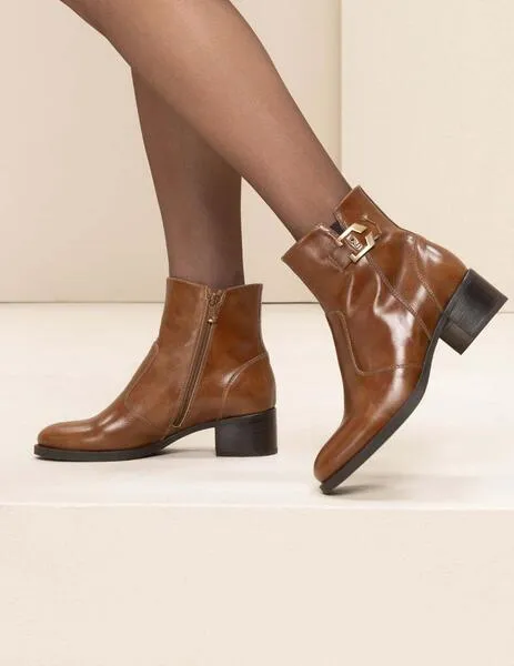 Nero Giardini brown women's ankle boots