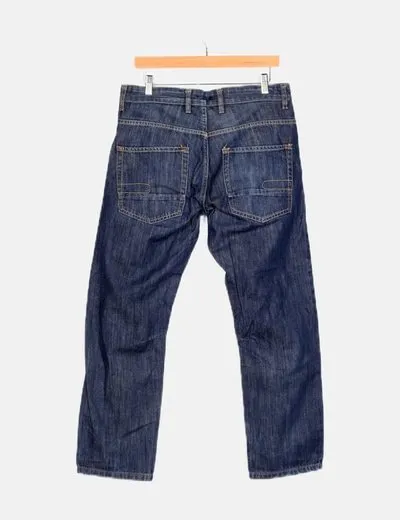 Straight-leg denim jeans by NoName.