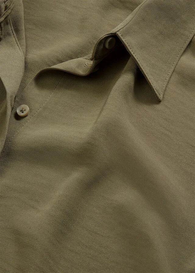 Olive Green Blouse