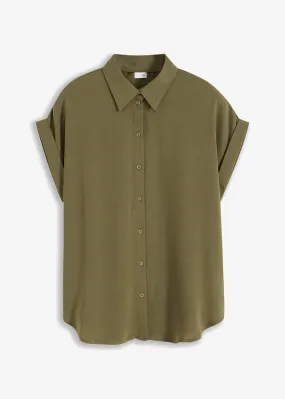 Olive Green Blouse