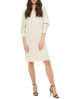 Only Fia Katia Ribbed Beige Dress for Women