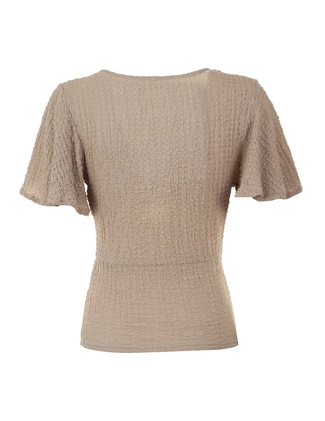 ONLY - Top beige onlKatie Life 15324478 Mujer