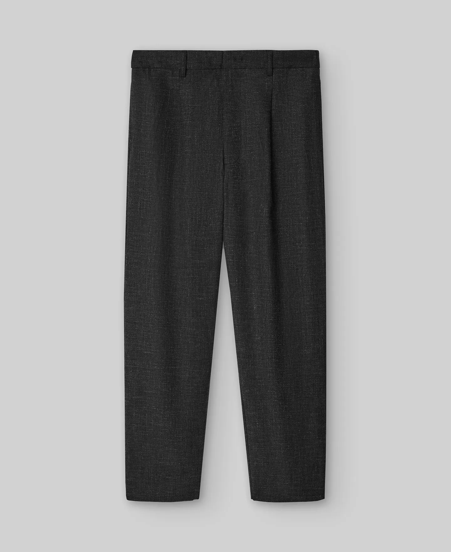 Pantalón relaxed fit gris hombre