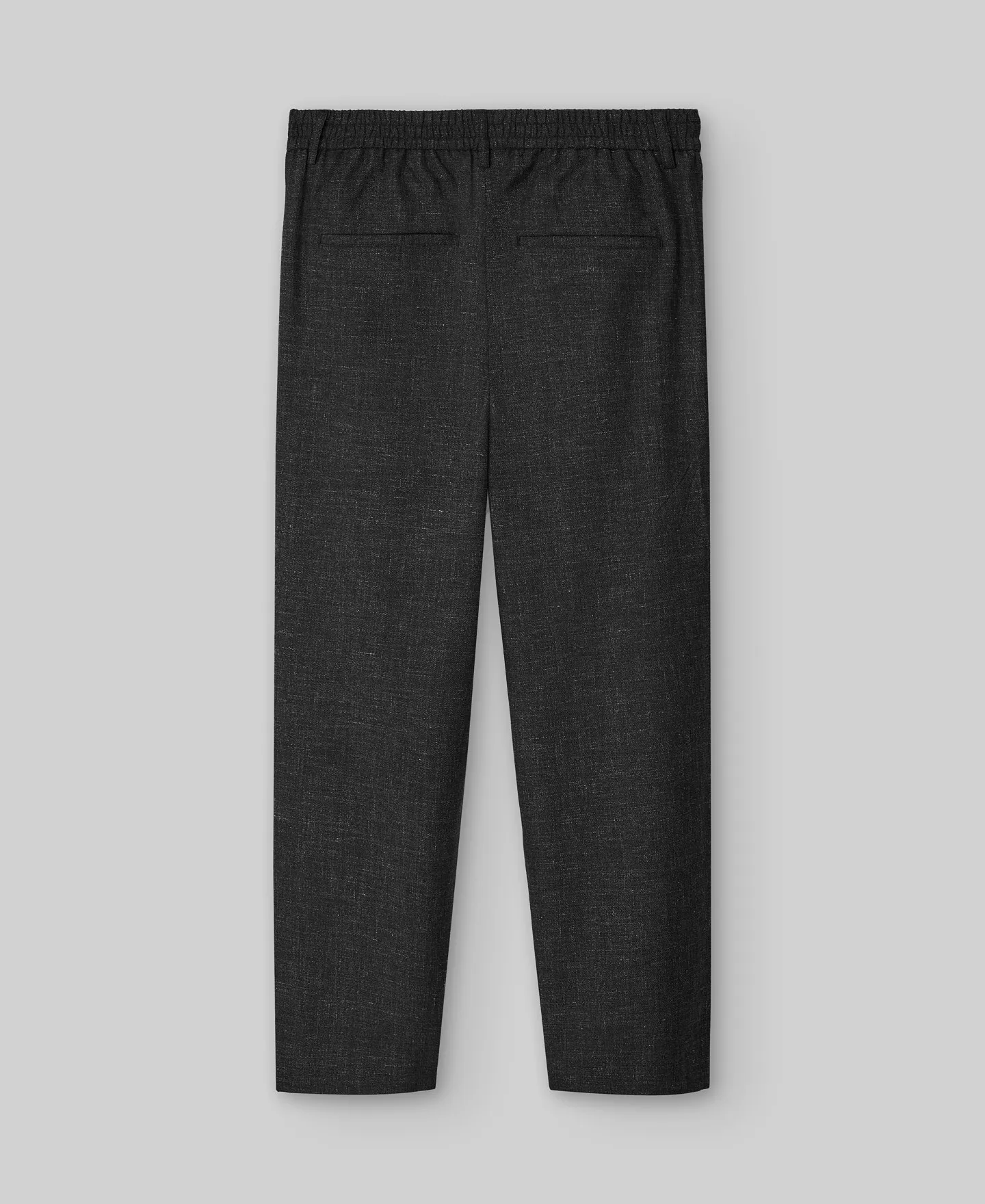 Pantalón relaxed fit gris hombre