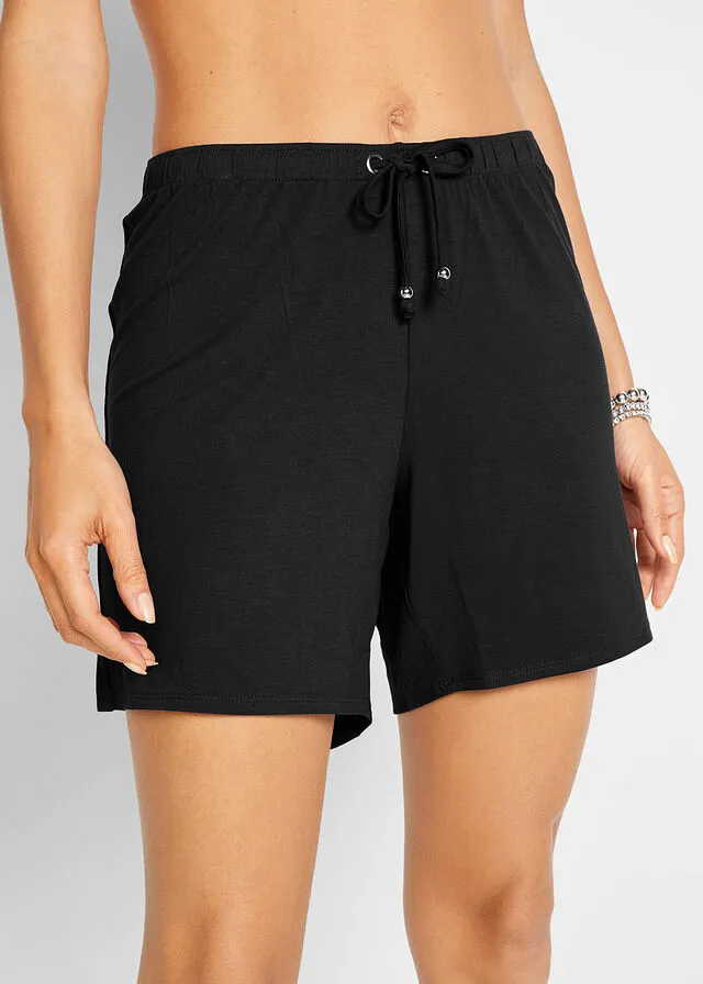 Black Beach Shorts