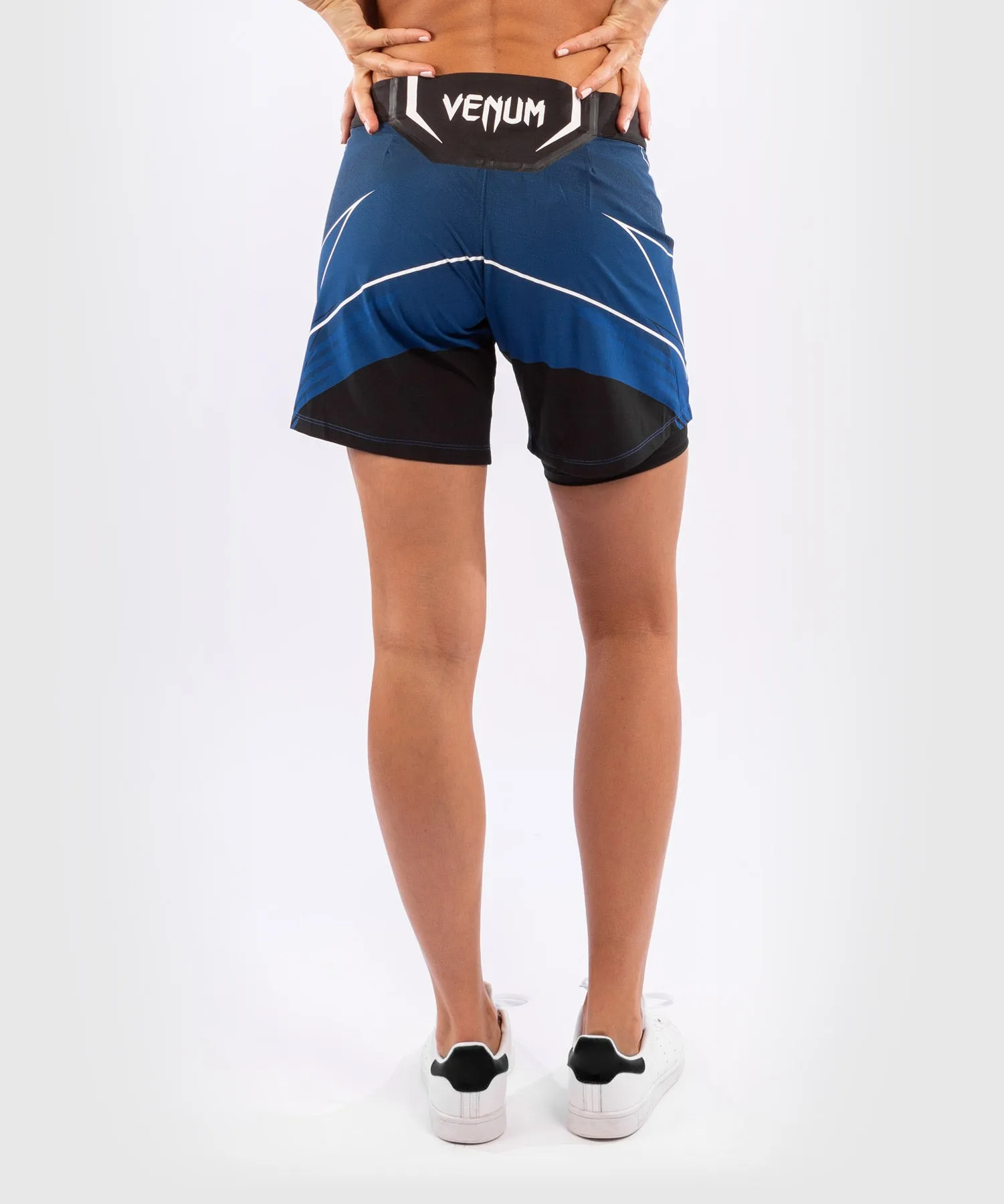 Pantalón De MMA Para Mujer Ufc Venum Authentic Fight Night – Modelo Largo - Azul