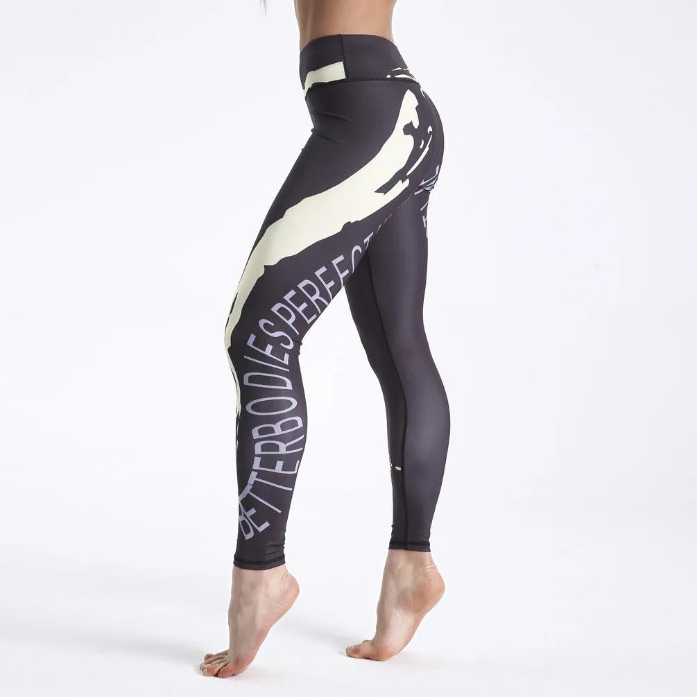 Pantalón estampado de yoga