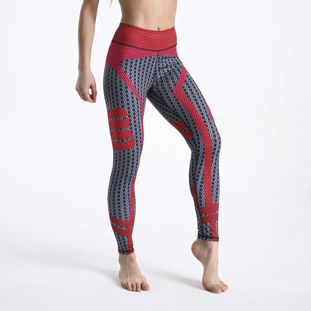 Pantalón estampado de yoga