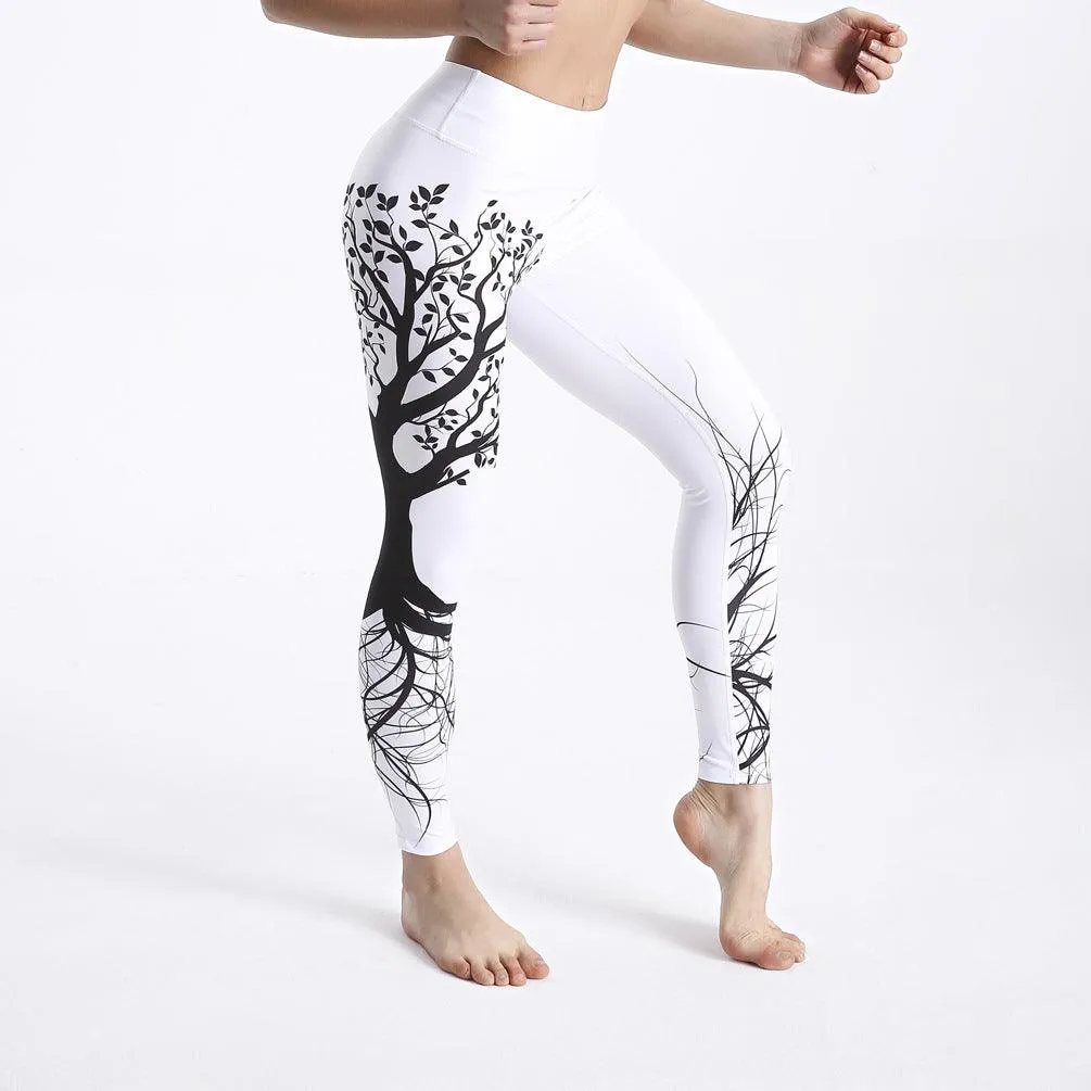 Pantalón estampado de yoga