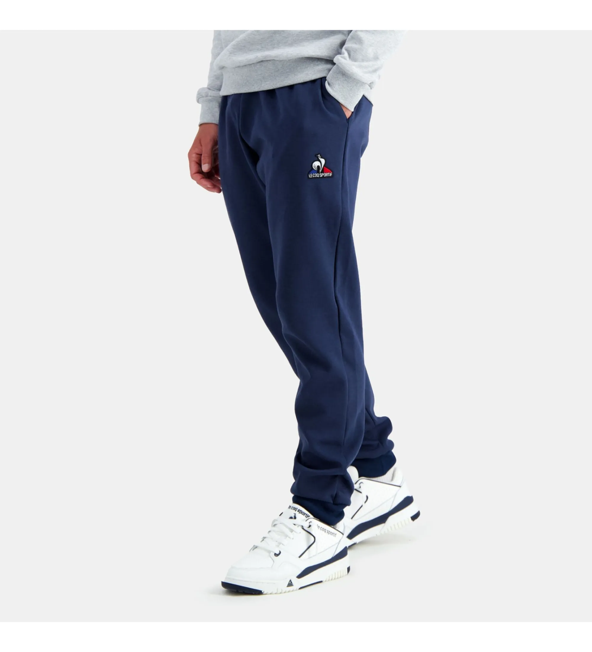 Blue jogger pants