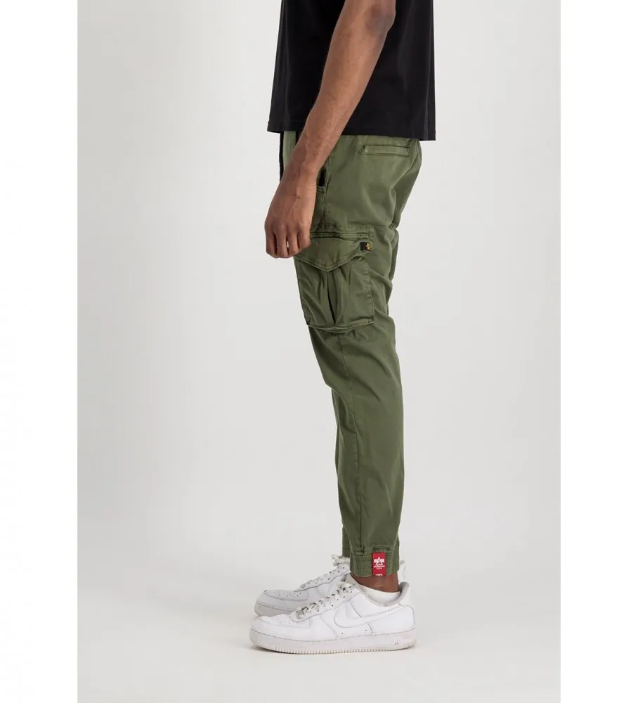 Pantalón Jogger Cotton Twill verde