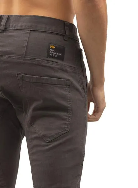 Dark Gray Men's Cargo Pants-Klout.