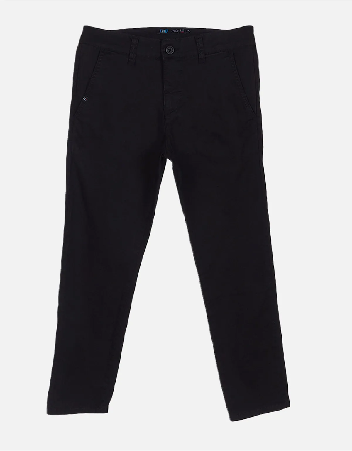 Black slim fit trousers