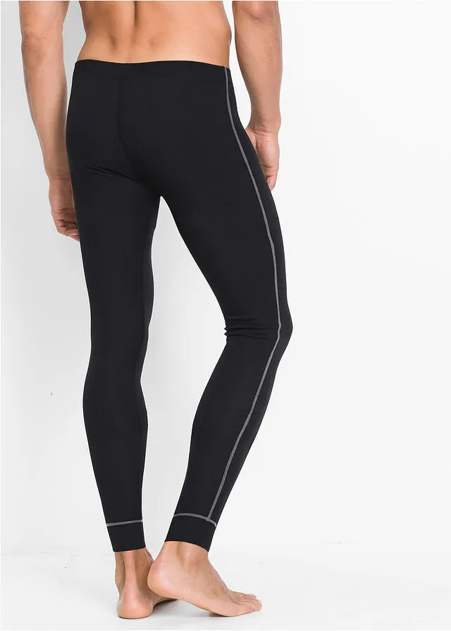 Black Thermal Pants