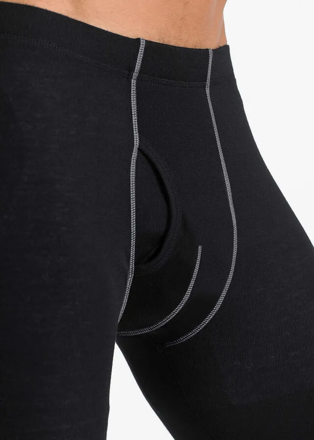 Black Thermal Pants