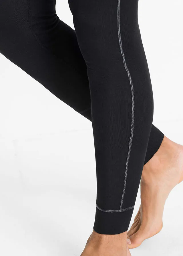 Black Thermal Pants