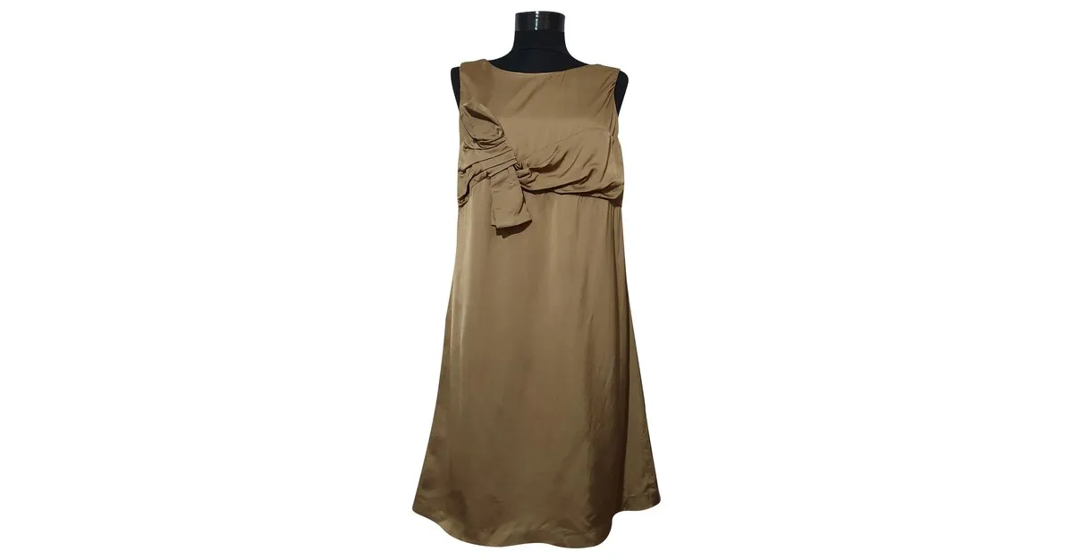 Parosh Vestidos Beige 