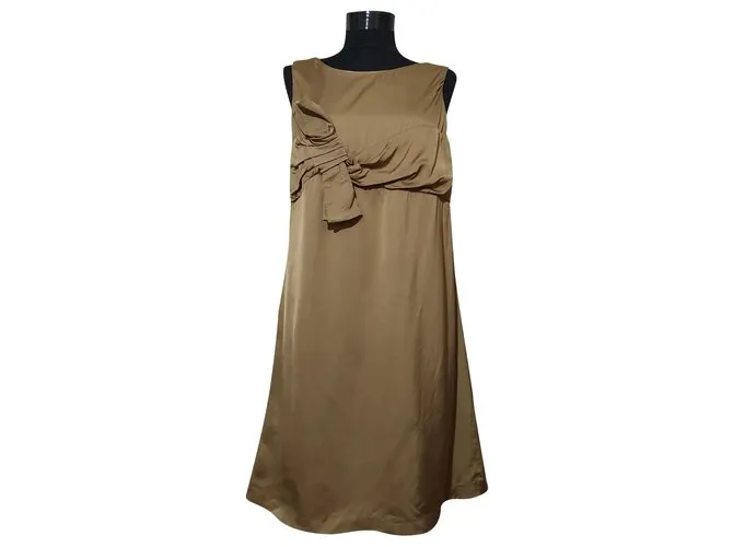 Parosh Vestidos Beige 