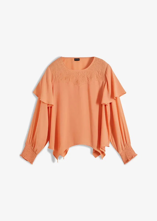 Pastel Apricot Blouse