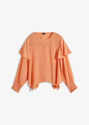 Pastel Apricot Blouse