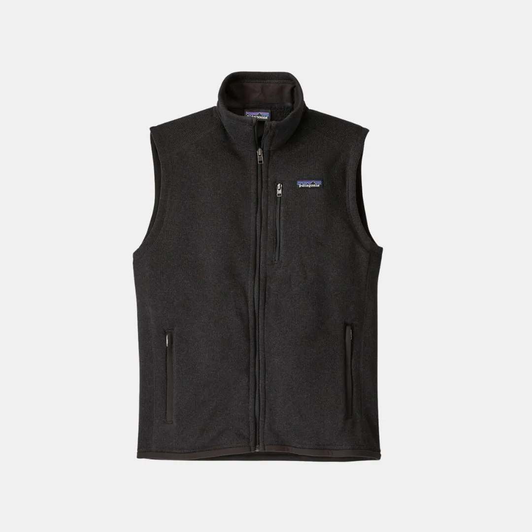 Patagonia Men's Better Sweater Fleece Vest in Black