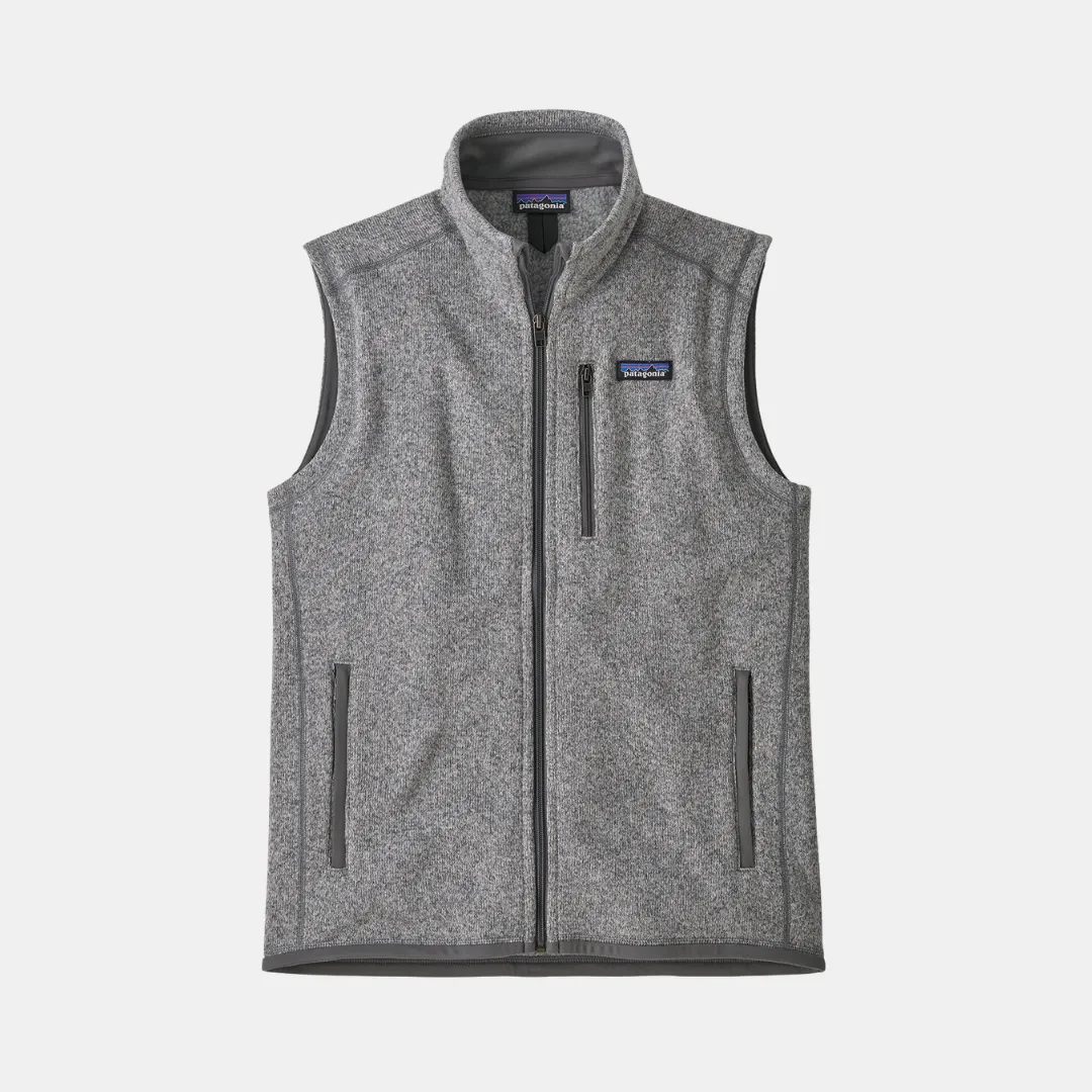 Patagonia Men's Better Sweater Fleece Vest in Stone Wash