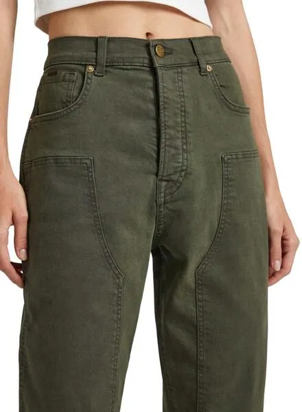 Pepe Jeans Celyn Work Verde Women's Pants.