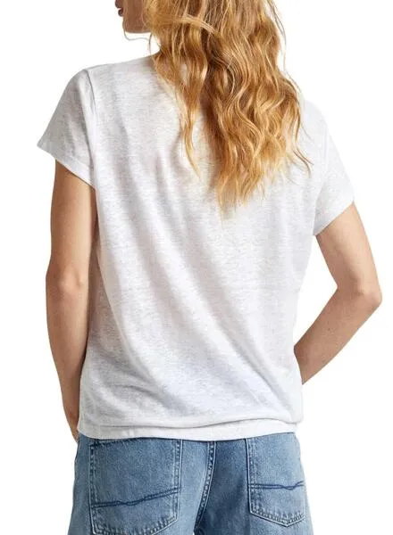 Pepe Jeans Lilian Blanco Women's T-shirt