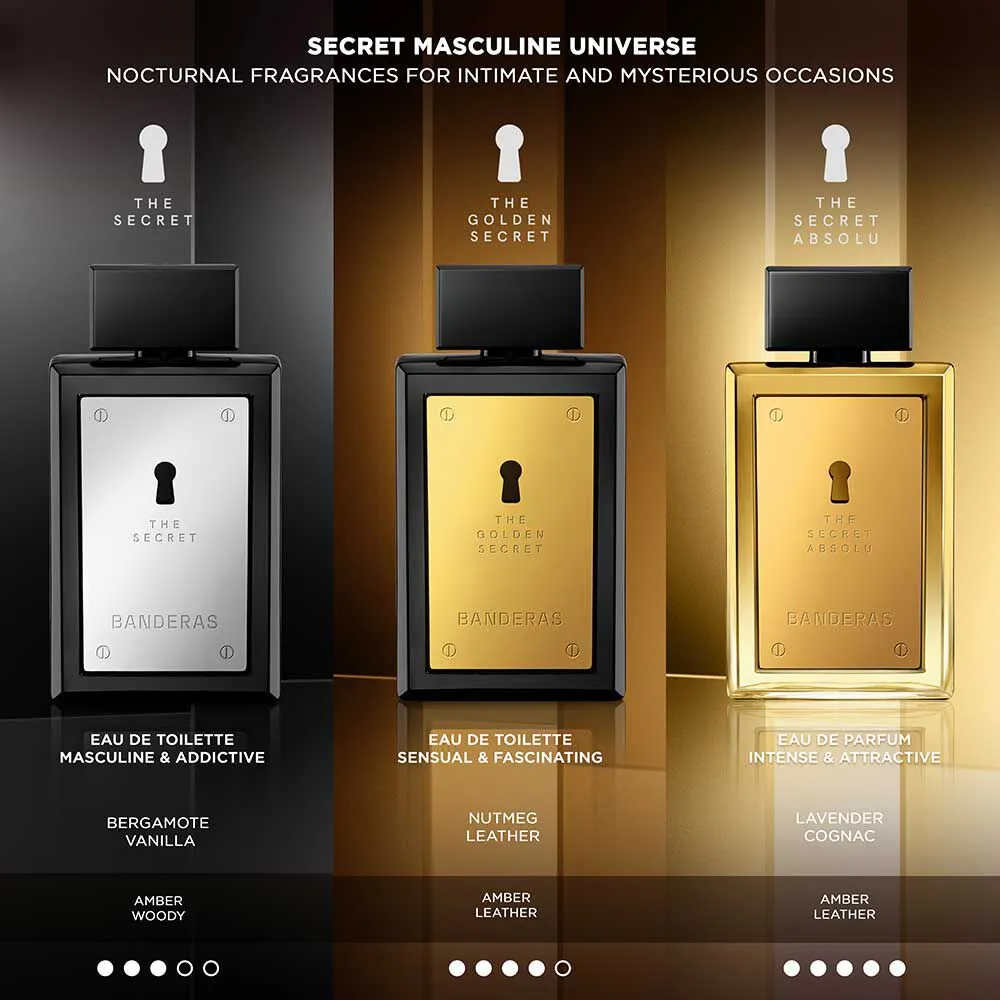 Perfume Antonio Banderas Hombre The Secret EDT 200 ML