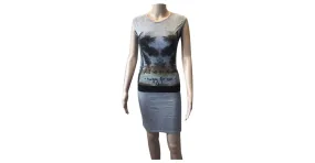 Philipp Plein Vestidos Gris 