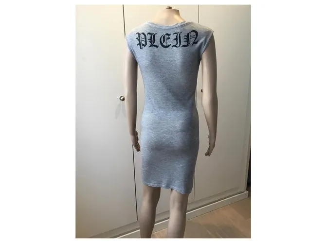 Philipp Plein Vestidos Gris 