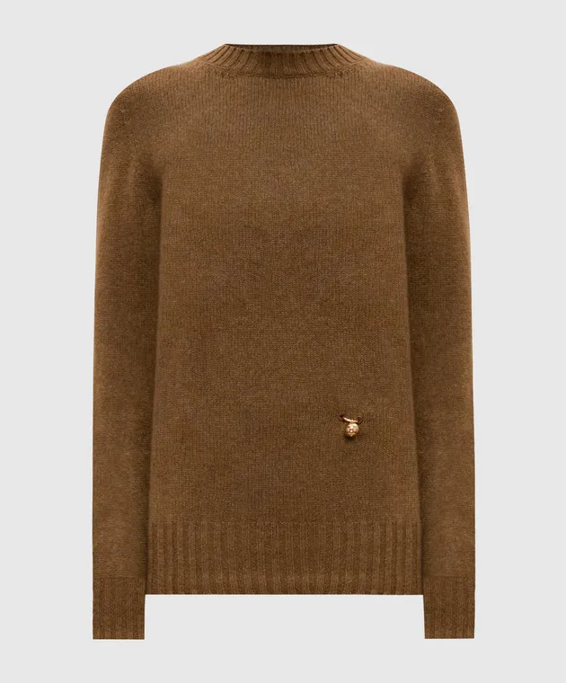 Brown wool and cashmere sweater by Philosophy di Lorenzo Serafini