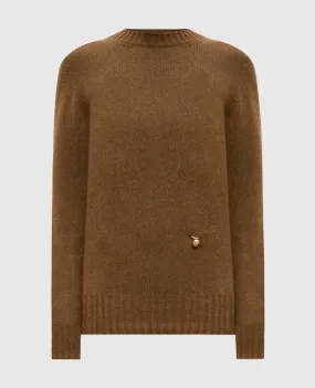 Brown wool and cashmere sweater by Philosophy di Lorenzo Serafini