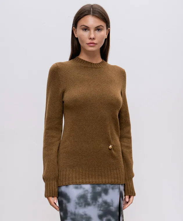 Brown wool and cashmere sweater by Philosophy di Lorenzo Serafini