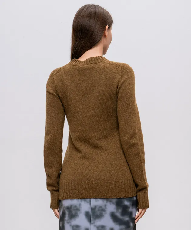 Brown wool and cashmere sweater by Philosophy di Lorenzo Serafini