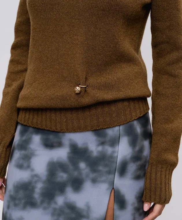 Brown wool and cashmere sweater by Philosophy di Lorenzo Serafini